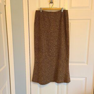 Eddie Bauer Brown Maxi Skirt